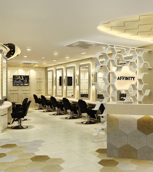 Affinity Salon interior Design by Praxis Design